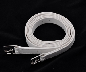 White Stirrups Leather PSL-03