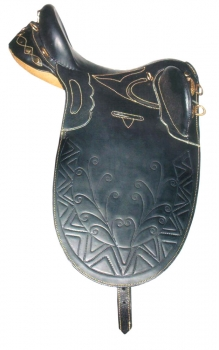 Black Australian saddle SS-011