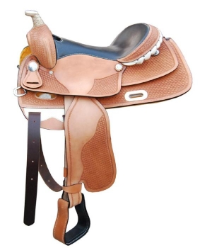Carved Western Saddle Ws-113