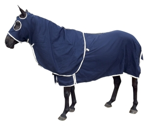 navy horse rug set Pr-12