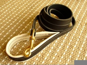 Leather Dog lead LD-04